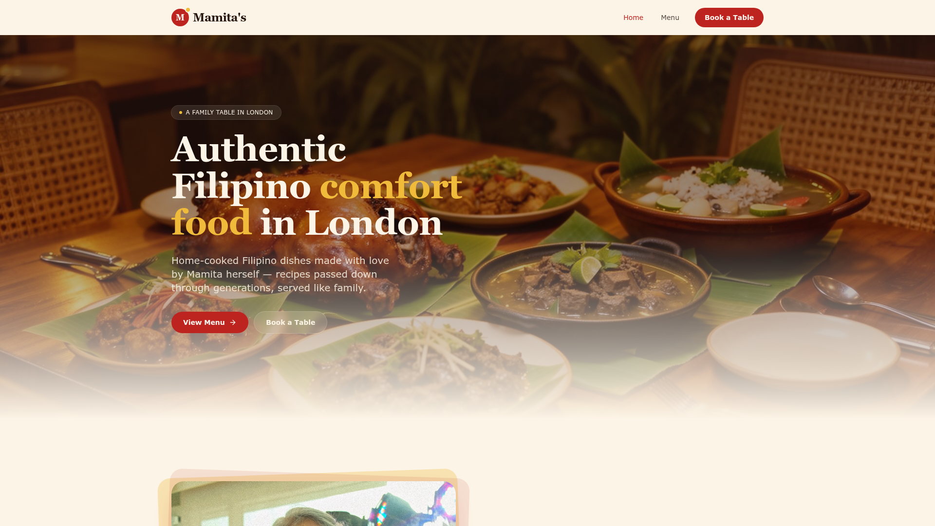 Mamita's Home Kitchen preview